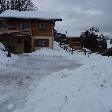 Chalet Neuf 6 Personnes Mont-Saxonnex 외부 사진