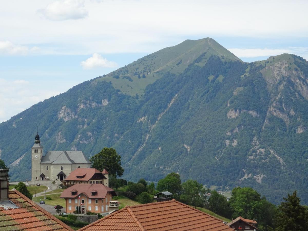 Chalet Neuf 6 Personnes Mont-Saxonnex 외부 사진